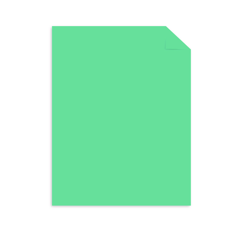 Astrobrights Color Paper - "Punchy Pastels" Assortment, 24 lb Bond Weight, 8.5 x 11, Breezy Blue, 200/Pack (WAU91736)
