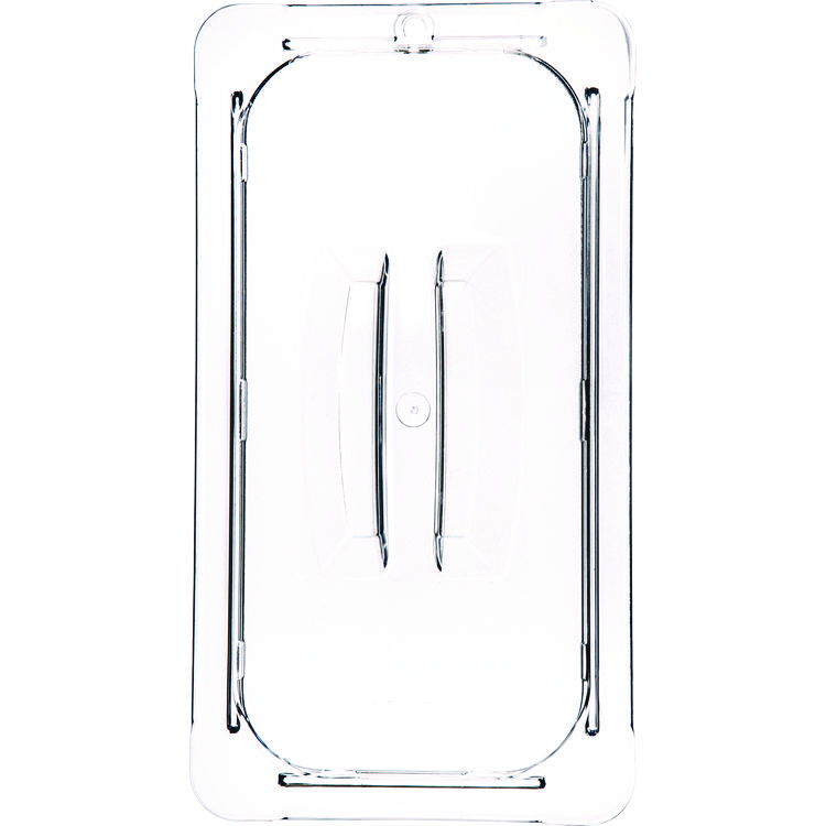 Carlisle StorPlus Polycarbonate Handled Universal Lid, 7 x 12.5 x 0.88, Clear, Plastic (CFS10270U07)