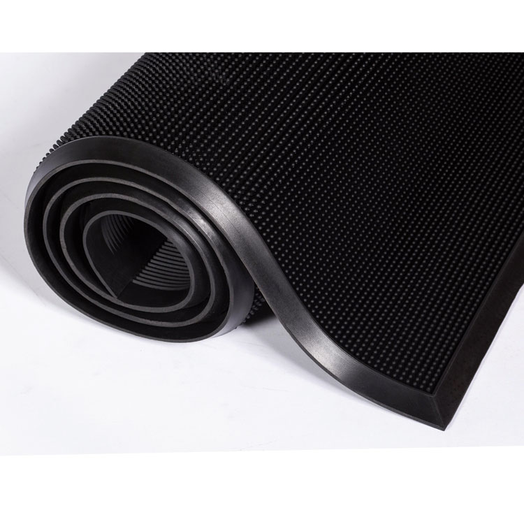 Crown Mat-A-Dor Entrance/Scraper Mat, Rubber, 24 x 32, Black (CWNMASR42BK)