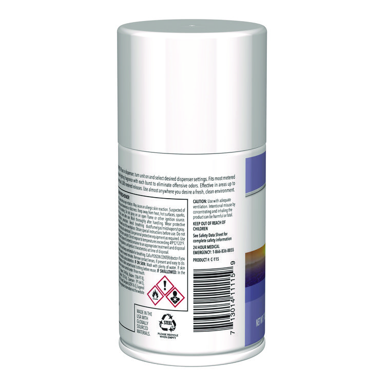 Claire Metered Air Freshener, Lavender, 11 oz Aerosol Spray, 12/Carton (CGC115)