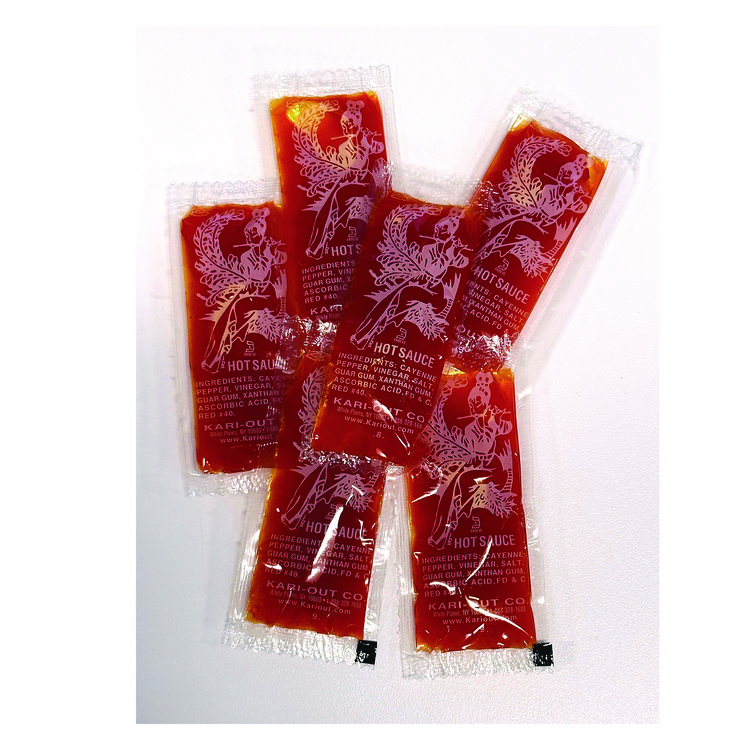 Kari-Out Spicy Sauce, 9 g Packet, 450/Carton (KOT2500050)