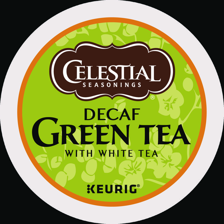 Celestial Seasonings Decaffeinated Green Tea K-Cups, 24/Box (GMT14737)