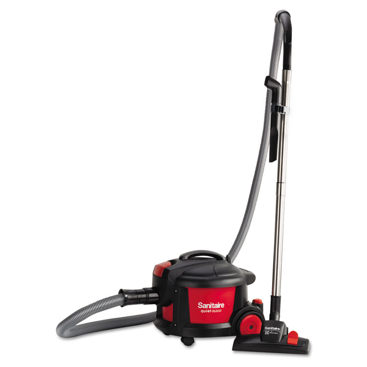 Sanitaire EXTEND Top-Hat Canister Vacuum SC3700A, 9 A Current, Red/Black (EURSC3700A)