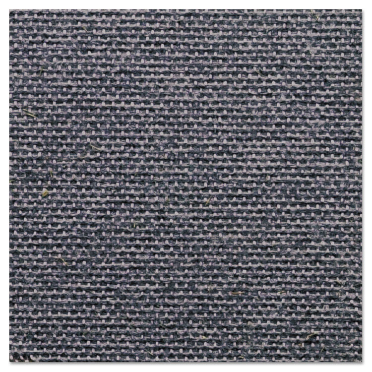 Quartet Enclosed Indoor Fabric Bulletin Board with Two Hinged Doors, 48 x 36, Gray Surface, Graphite Aluminum Frame (QRT2364L)