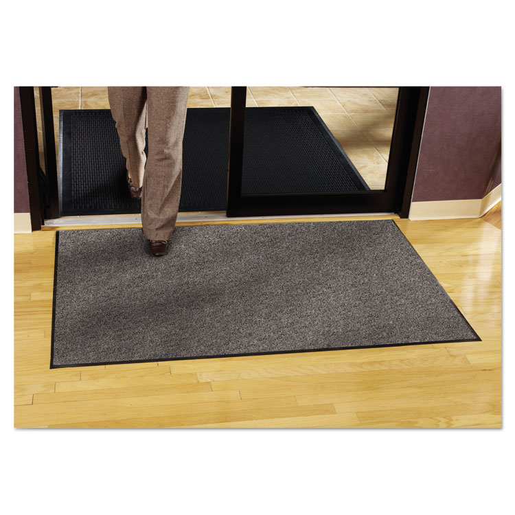 Guardian Silver Series Indoor Walk-Off Mat, Polypropylene, 36 x 60, Pepper/Salt (MLL74030530)