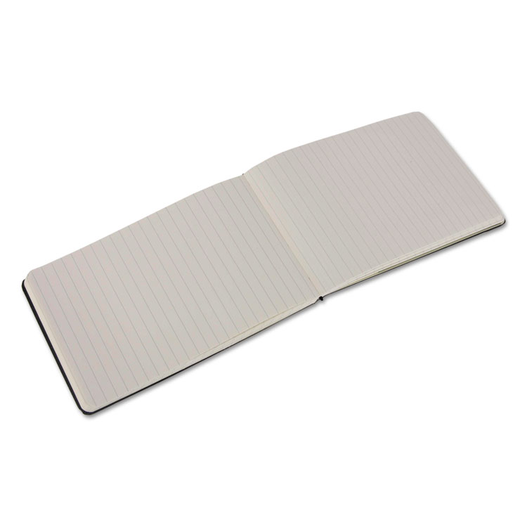 Moleskine Reporter Notepad, Narrow Rule, Black Cover, 192 White 3.5 x 5.5 Sheets (HBGQP511)