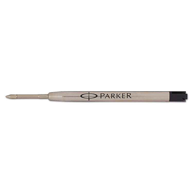 Parker Refill for Parker Ballpoint Pens, Fine Conical Tip, Black Ink (PAR1950367)