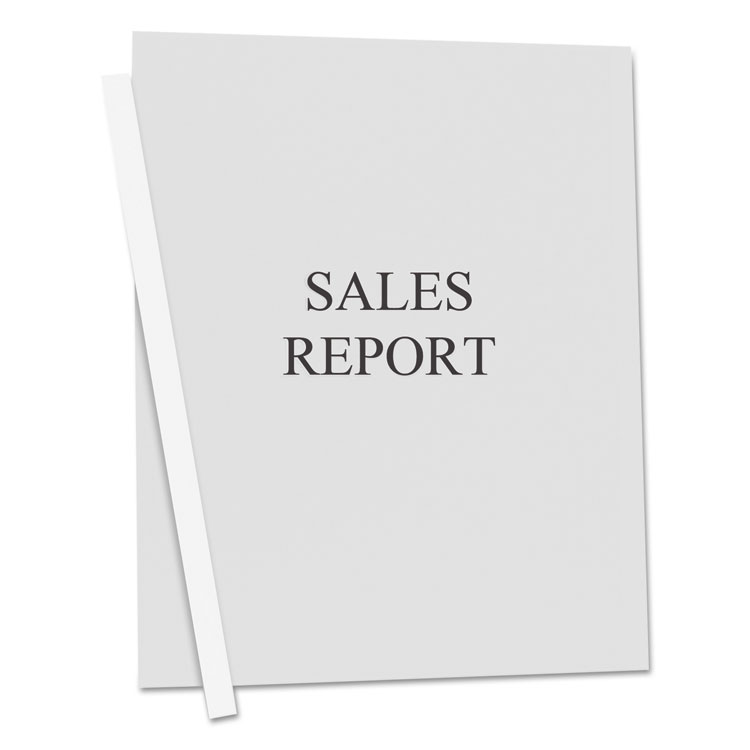 C-Line Vinyl Report Covers, 0.13" Capacity, 8.5 x 11, Clear/Clear, 50/Box (CLI32557)