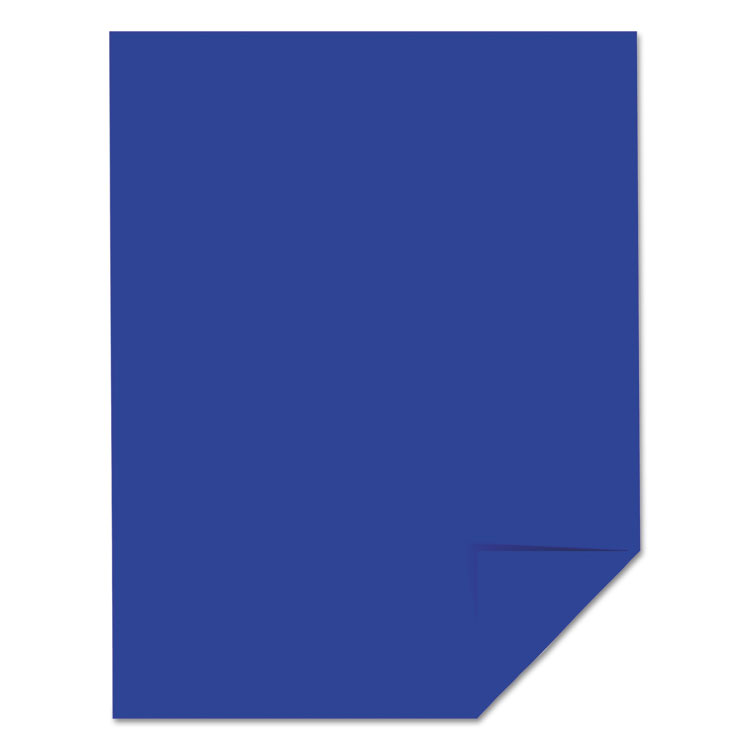 Astrobrights Color Paper, 24 lb Bond Weight, 8.5 x 11, Blast-Off Blue, 500/Ream (WAU21906)