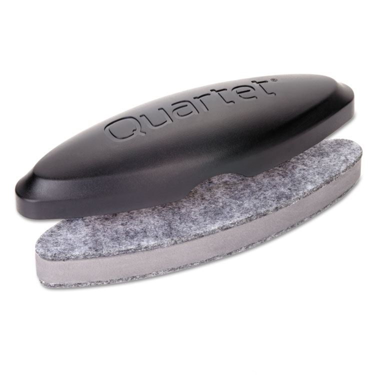 Quartet Magnetic 2-in-1 Eraser, 2" x 1.38" x 6.5" (QRTBFEB2)