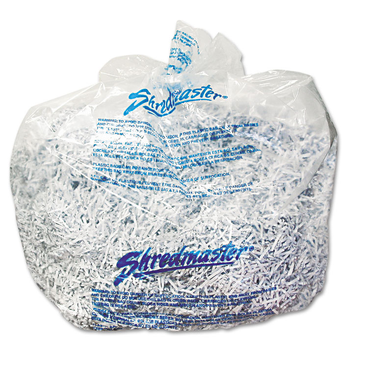 GBC Plastic Shredder Bags, 13-19 gal Capacity, 25/Box (SWI1765010)