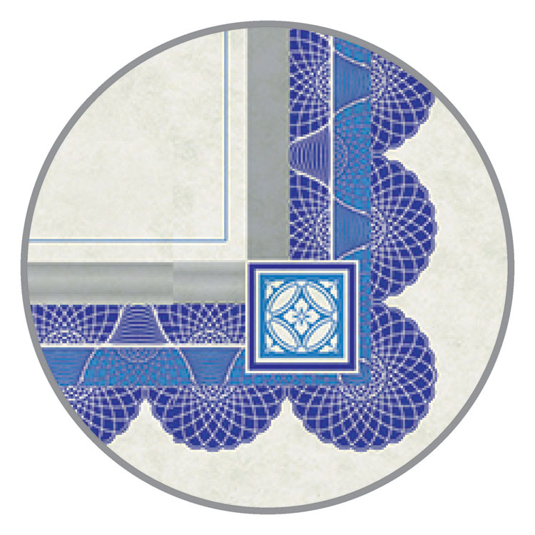 Southworth Parchment Certificates, Academic, 8.5 x 11, Ivory with Blue/Silver Foil Border, 15/Pack (SOUCT1R)