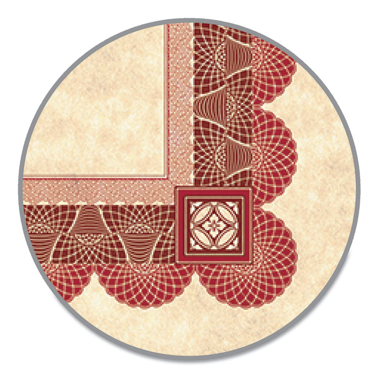 Southworth Parchment Certificates, Academic, 8.5 x 11, Copper with Red/Brown Border, 25/Pack (SOUCT5R)
