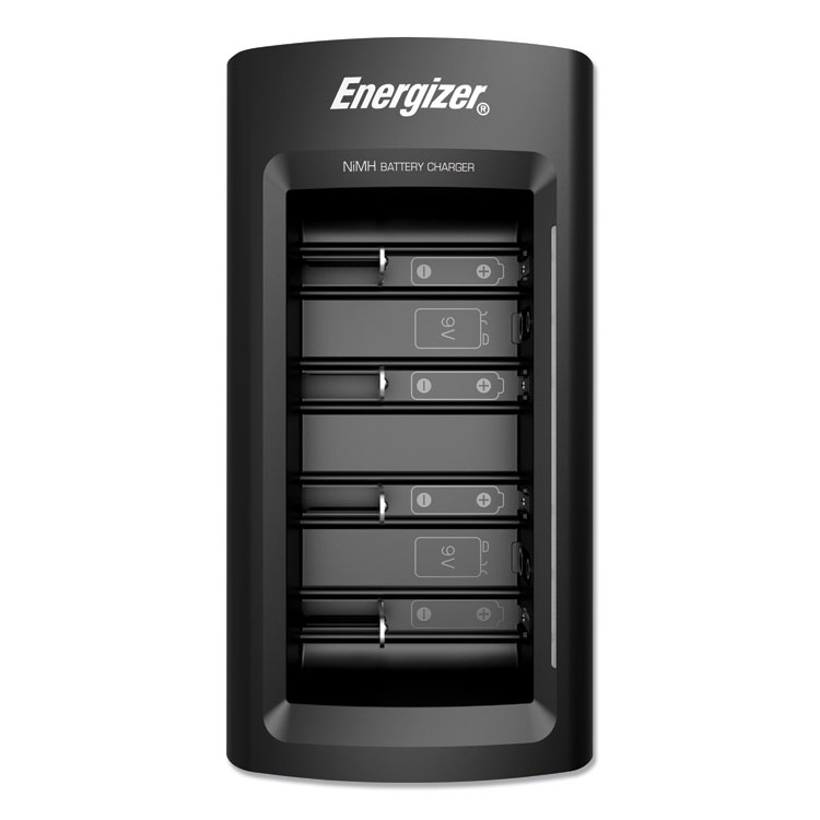 Energizer Family Battery Charger, Multiple Battery Sizes (EVECHFCB5)