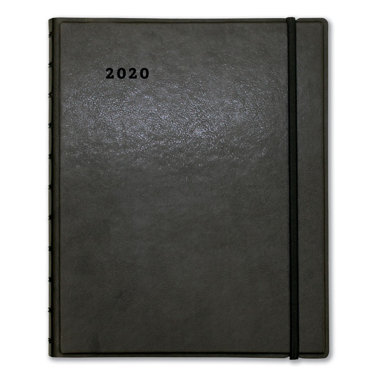 Filofax Soft Touch 17-Month Planner, 10.88 x 8.5, Black Cover, 17-Month: Aug 2024 to Dec 2025 (REDC1811001)