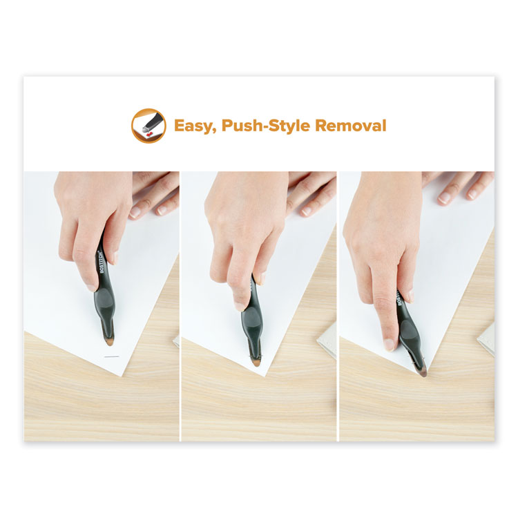 Bostitch Professional Magnetic Push-Style Staple Remover, Black (BOS40000MBLK)