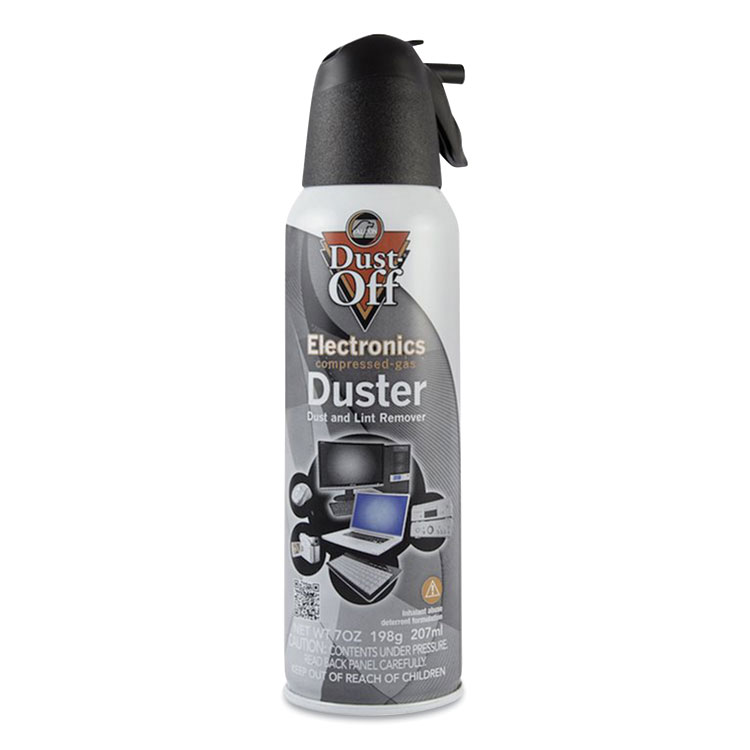 Dust-Off Disposable Compressed Gas Duster, 7 oz Can, 6/Pack (DOFDPSM6)