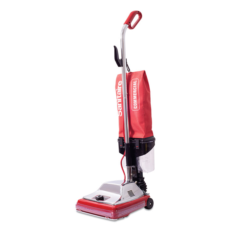 Sanitaire TRADITION Upright Vacuum SC887B, 12" Cleaning Path, Red (EURSC887E)