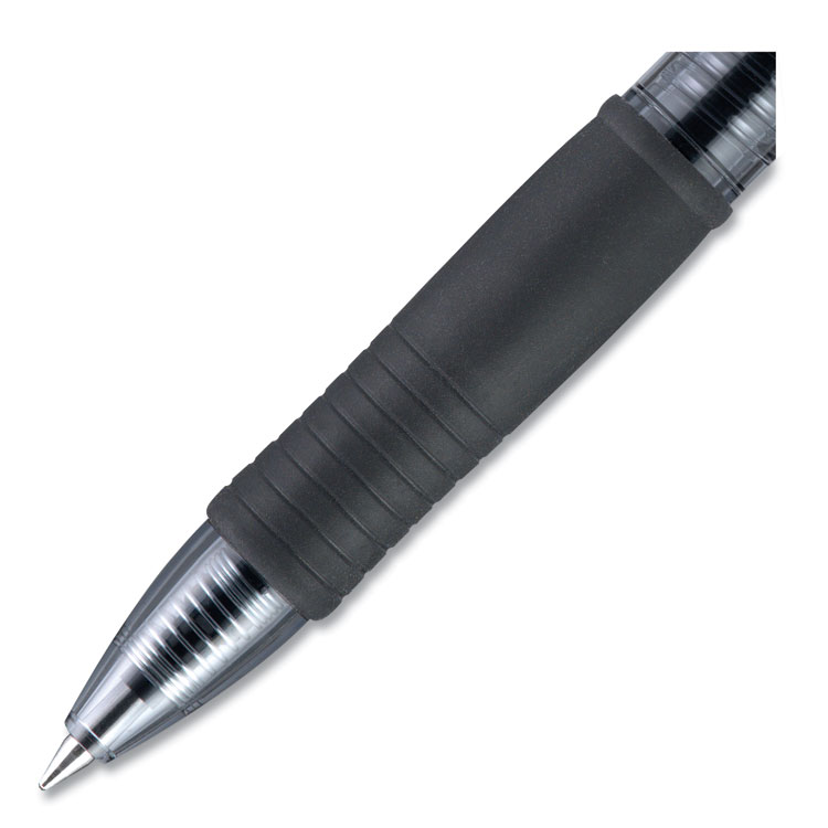 Pilot G2 Premium Gel Pen, Retractable, Fine 0.7 mm, Assorted Business Ink Colors, Smoke Barrel, 14/Pack (PIL30815)