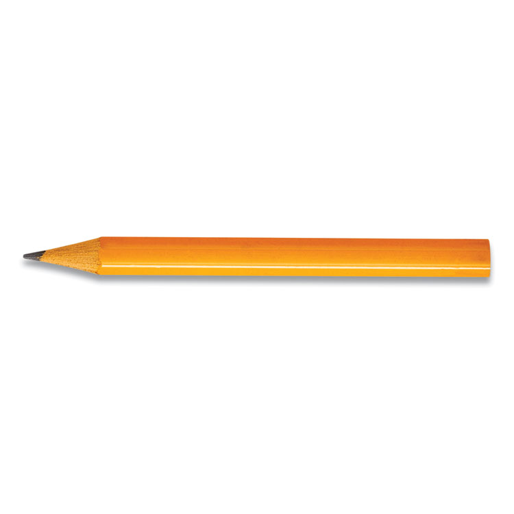 Dixon Golf Wooden Pencils, 2.2 mm, HB (#2), Black Lead, Yellow Barrel, 144/Box (DIX14998)
