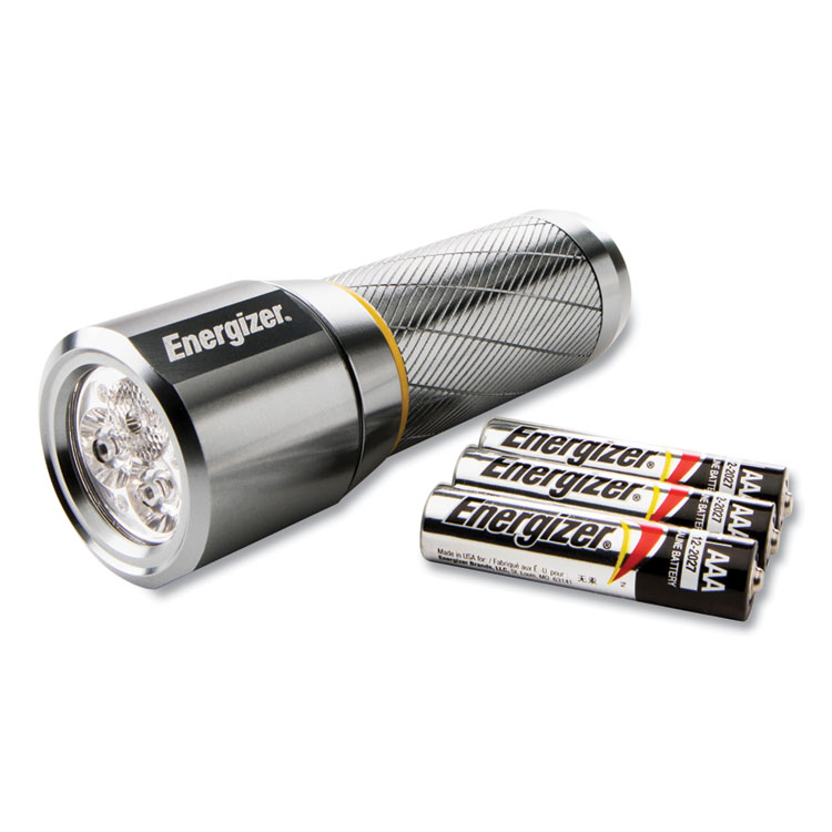 Energizer Vision HD, 3 AAA Batteries (Included), Silver (EVEEPMHH32E)