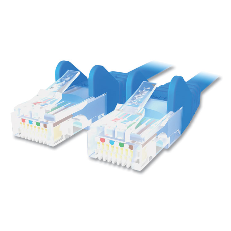 Belkin CAT6 UTP Computer Patch Cable, 25 ft, Blue (BLKA3L98B25BLUS)