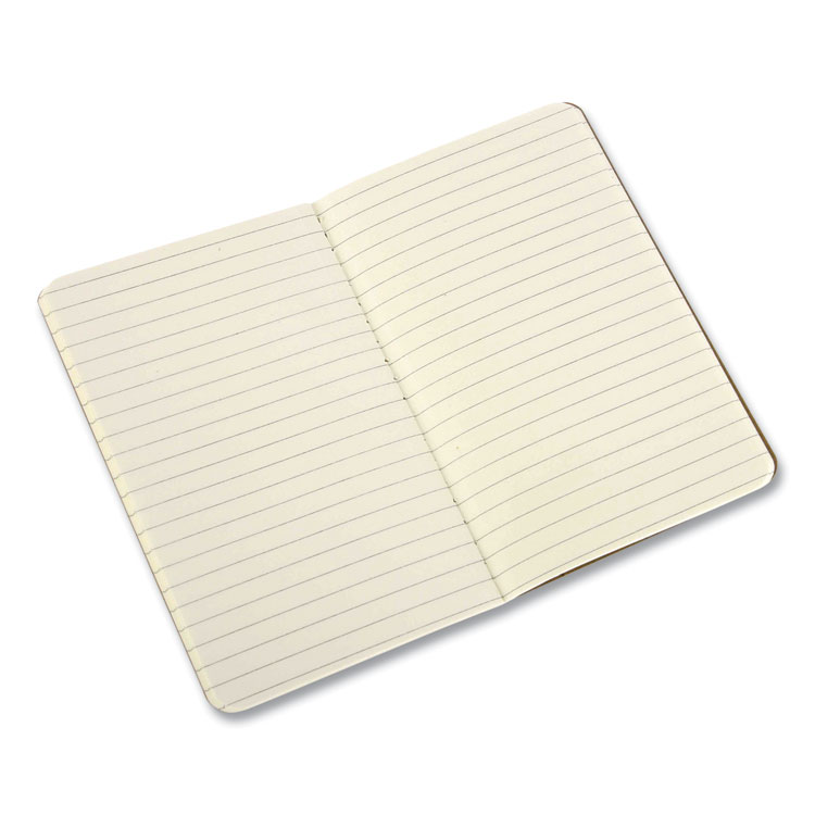 Moleskine Cahier Journal, 1-Subject, Narrow Rule, Brown Kraft Cover, (32) 5.5 x 3.5 Sheets, 3/Pack (HBG704925)