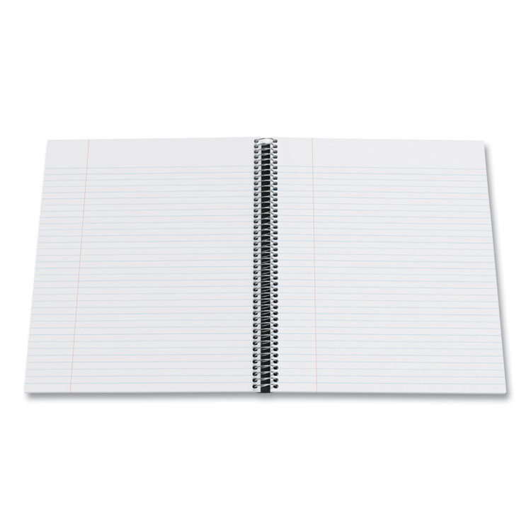TRU RED Three-Subject Notebook, Twin-Wire, Medium/College Rule, Red Cover, (150) 11 x 8.5 Sheets (TUD24423004)
