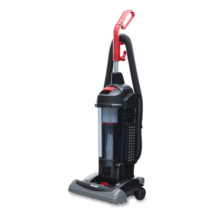 Sanitaire FORCE QuietClean Upright Vacuum SC5845B, 15" Cleaning Path, Black (EURSC5845D)