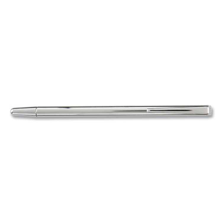 Apollo Slimline Pen-Size Pocket Pointer with Clip, Extends to 24.5", Silver (APO18001)