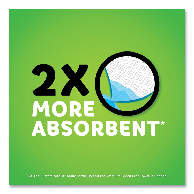 Bounty Select-a-Size Kitchen Roll Paper Towels, 2-Ply, White, 5.9 x 11, 110 Sheets/Roll, 6 Rolls/Carton (PGC74801)