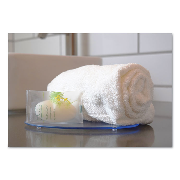 Eco By Green Culture Facial Soap Bar, Clean Scent, 0.71 oz, 500/Carton (OGFSPEGCFL)