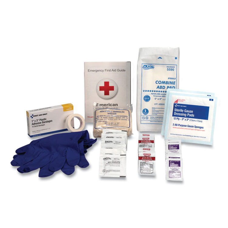 PhysiciansCare by First Aid Only OSHA First Aid Refill Kit, 41 Pieces/Kit (FAO90103)