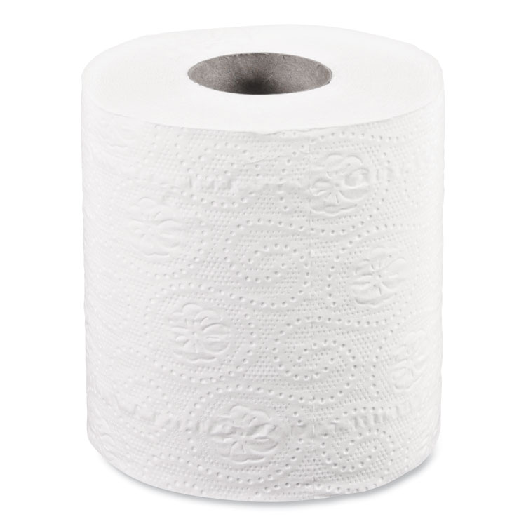 Windsoft Bath Tissue, Septic Safe, Individually Wrapped Rolls, 2-Ply, White, 500 Sheets/Roll, 48 Rolls/Carton (WIN2405)