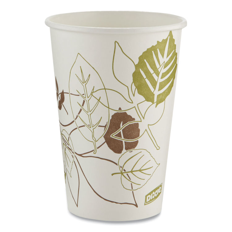 Dixie Pathways Paper Hot Cups, 16 oz, 50/Pack (DXE2346PATHPK)