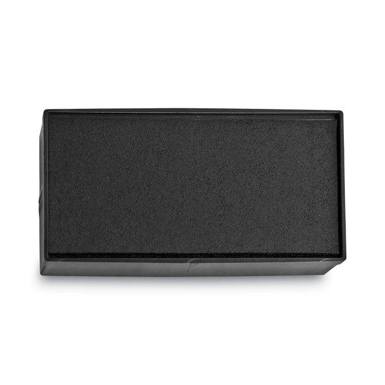 COSCO Replacement Ink Pad for 2000PLUS 1SI50P, 2.81" x 0.25", Black (COS065478)