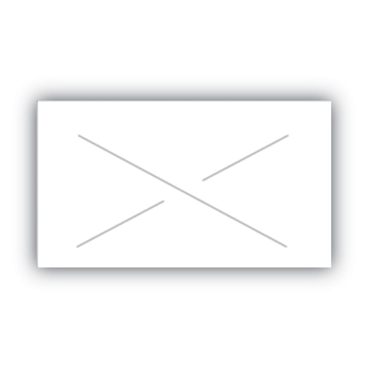 Garvey One-Line Pricemarker Labels, 0.44 x 0.81, White, 1,200/Roll, 3 Rolls/Box (COS090944)