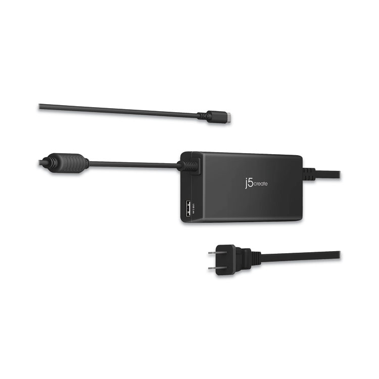 j5create USB-C Super Charger, Black (JCRJUP2290)