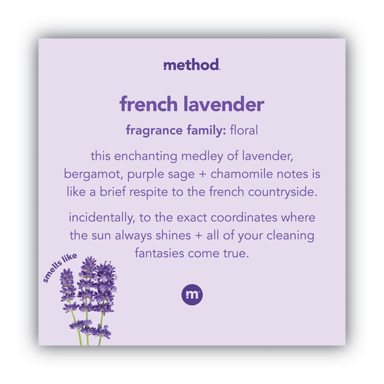 Method Gel Hand Wash, French Lavender Scent, 12 oz (MTH00031)