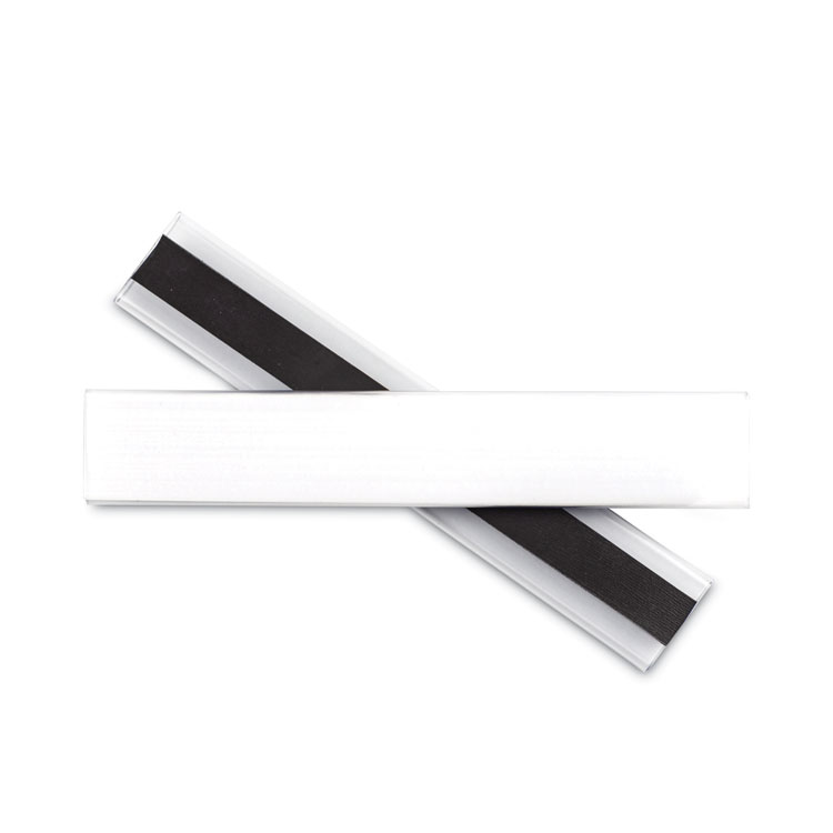 C-Line Clear Magnetic Label Holders, Side Load, 6 x 1, 10/Pack (CLI87810)