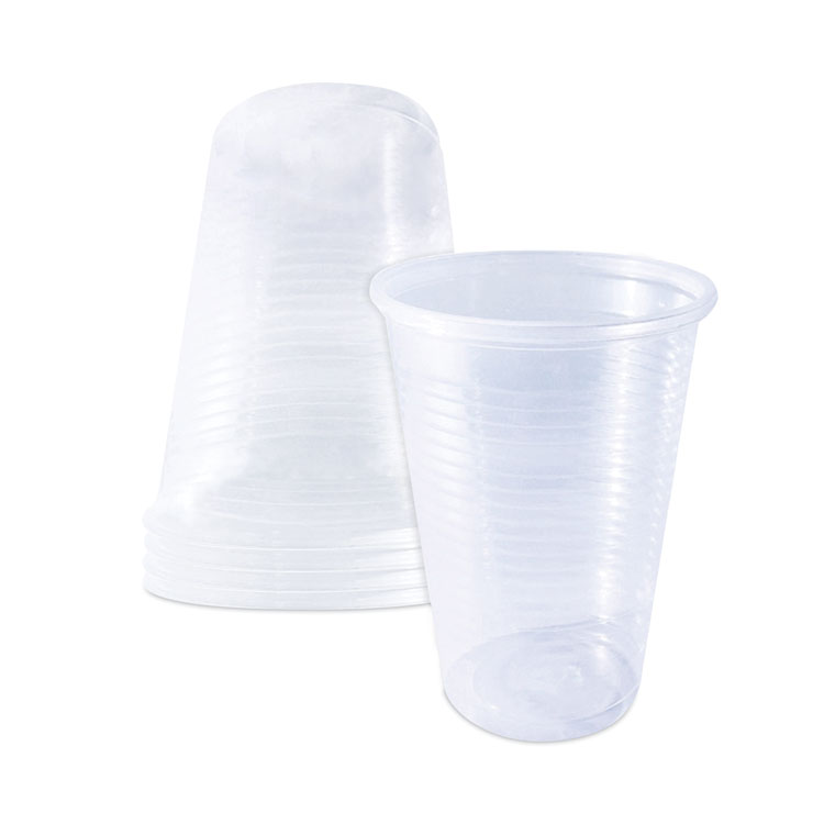 Plastifar Plastic Cold Cups, 5 oz, Translucent, 2,500/Carton (PST11261)