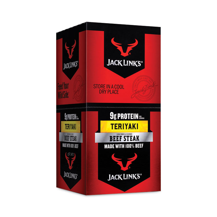 Teriyaki Beef Steak, 1 oz, 12/Box (GRR27800009)