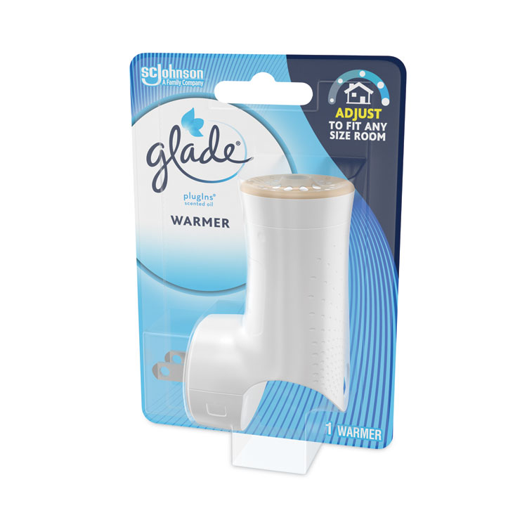 Glade Plug-Ins Scented Oil Warmer Holder, 4.45 x 6.25 x 11.45, White (SJN305854)