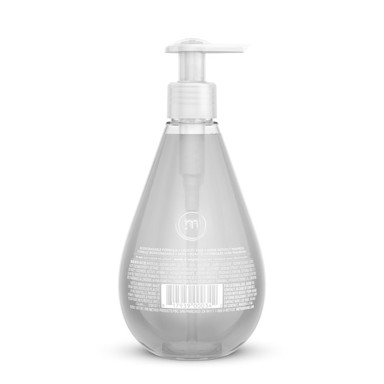 Method Gel Hand Wash, Sweet Water Scent, 12 oz, 6/Carton (MTH00034CT)
