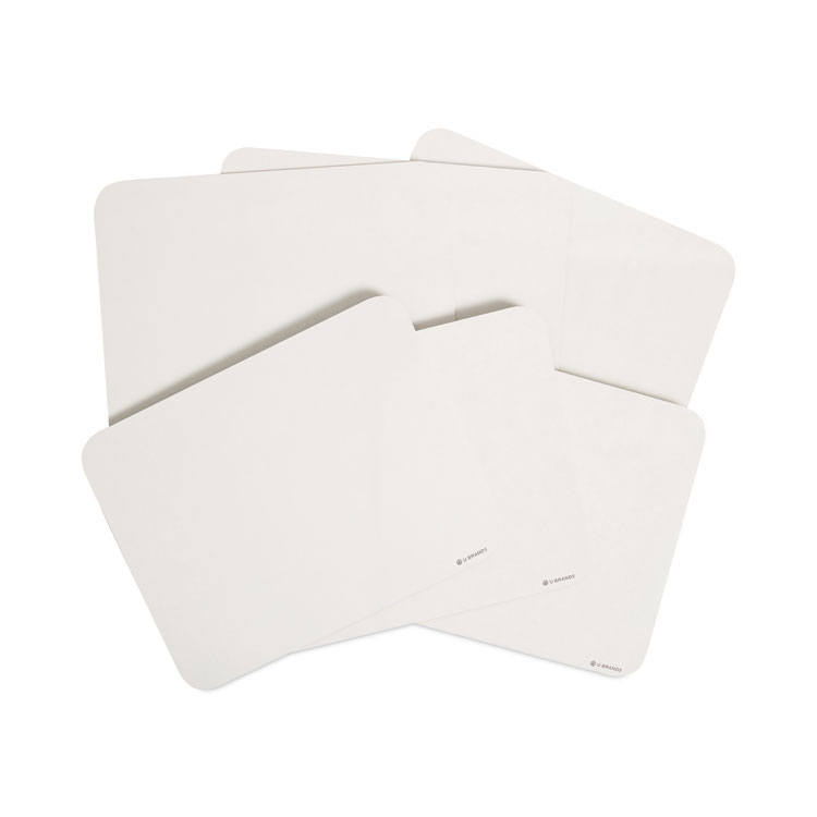U Brands Single-Sided Dry Erase Lap Board, 12 x 9, White Surface (UBR3135U0001)