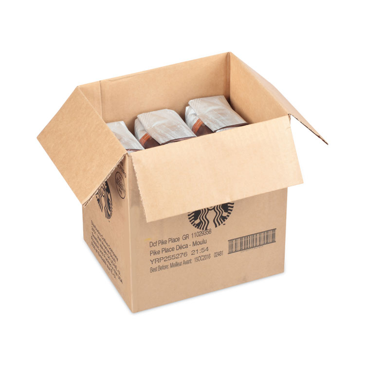 Starbucks Coffee, Pike Place Decaf, 1 lb Bag, , 6/Carton (SBK11029358CT)