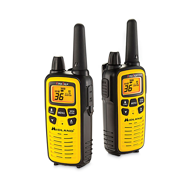 Midland LXT630VP3 Two-Way Radio, 36 Channels, 22 Frequencies, 2/Set (MROLXT630VP3)