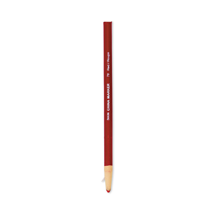 Dixon China Marker, Red, Dozen (DIX00079)