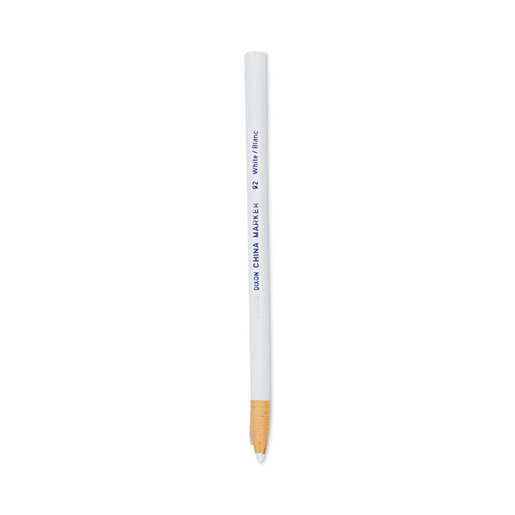 Dixon China Marker, White, Dozen (DIX00092)