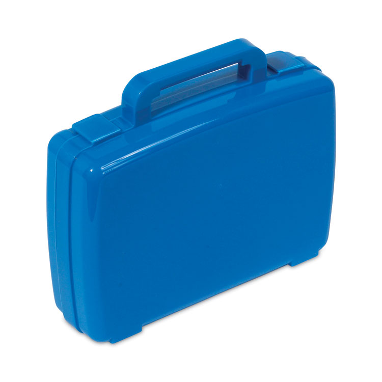 deflecto Little Artist Antimicrobial Storage Case, Blue (DEF39506BLU)